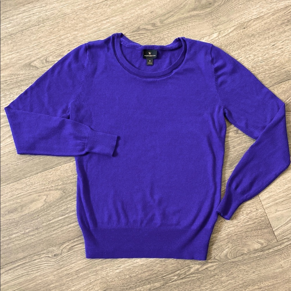 Worthington Periwinkle Blue Sweater